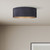 Rexton Two Light Flush Mount (IFM1119A14BK)