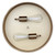 Rexton Two Light Flush Mount (IFM1119A14WHG)