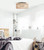 Bellamy Three Light Flush Mount (IFM1149A15NBK)