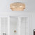 Bellamy Three Light Flush Mount (IFM1149A19NBK)