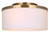 Canarm - IFM1165A14GD - Three Light Flush Mount - Kinslea - Gold