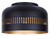 Canarm - IFM1207A13BK - One Light Flush Mount - Miles - Matte Black