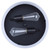 Malloy Two Light Flush Mount (IFM2029B12BK)