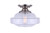 Chicago One Light Flush Mount (IFM459B13BN)