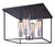 Canarm - IFM701A16BKN - Four Light Flush Mount - Roy - Metal
