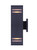 Tay Two Light Outdoor Lantern (IOL308BK)