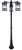 Canarm - IOL344BK - Three Light Outdoor Lantern - Duffy - Metal
