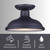 Marcella One Light Outdoor Lantern (IOL360BK)