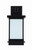Arkello One Light Outdoor Lantern (IOL472BK)
