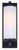 Seager One Light Outdoor Lantern (IOL600BK)