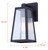 Coralea One Light Outdoor Wall Mount (IOL690BK)