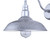 Desi One Light Outdoor Wall Mount (IOL691GAL)