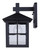 Dom One Light Outdoor Wall Mount (IOL696BK)