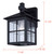 Dom One Light Outdoor Wall Mount (IOL696BK)