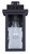 Shana One Light Outdoor Wall Mount (IOL703BK)