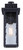 Shana One Light Outdoor Wall Mount (IOL704BK)