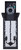 Shana Two Light Outdoor Wall Lantern (IOL705BK)