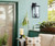 Shana Two Light Outdoor Wall Lantern (IOL705BK)