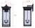 Shana Four Light Outdoor Wall Lantern (IOL706BK)