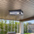 Shana Three Light Outdoor Flush Mount (IOL709BK)