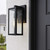 Alaina One Light Outdoor Wall Mount (IOL711BK)