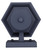 Buckly LED Outdoor Wall Mount (IOL715BK)