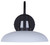 Jodi One Light Outdoor Lantern (IOL735BWH)
