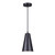 Canarm - IPL1056A01BK - One Light Pendant - Orli - Matte Black