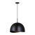 Canarm - IPL1122A01BK16 - One Light Pendant - Henlee - Matte Black