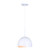 Canarm - IPL1122A01WH - One Light Pendant - Henlee - Matte White