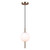 Canarm - IPL1123A01GD9 - One Light Pendant - Nara - Gold