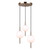 Canarm - IPL1123A03GD9 - Three Light Pendant - Nara - Gold
