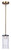 Jenner One Light Pendant (IPL1143A01BKG)