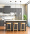 Jenner One Light Pendant (IPL1143A01BKG)