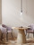 Luisa One Light Pendant (IPL1144A01BK)