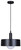 Daylon One Light Pendant (IPL1150A01BK)