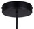 Daylon One Light Pendant (IPL1150A01BK)
