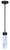 Kristella One Light Pendant (IPL1153A01BK)