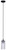 Kinslea One Light Pendant (IPL1165A01BK-CR)