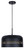 Miles One Light Pendant (IPL1207A01BK)