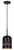 Canarm - IPL1207A01BK6 - One Light Pendant - Miles - Matte Black