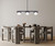 Mierka Three Light Pendant (IPL1209A03BK9)