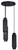 Cohen Three Light Pendant (IPL1231A03BK10)