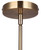 Aurea One Light Pendant (IPL2102B01GDP)