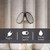 Stockholm One Light Pendant (IPL2112B01BK)