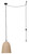 Malmo One Light Pendant (IPL2113B01BKR)
