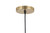 Kali One Light Pendant (IPL2153B01NA)