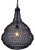 Agra One Light Pendant (IPL2178B01BK)