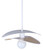 Elodie One Light Pendant (IPL2181B01WHP)