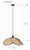 Madison One Light Pendant (IPL2182B01BKP)